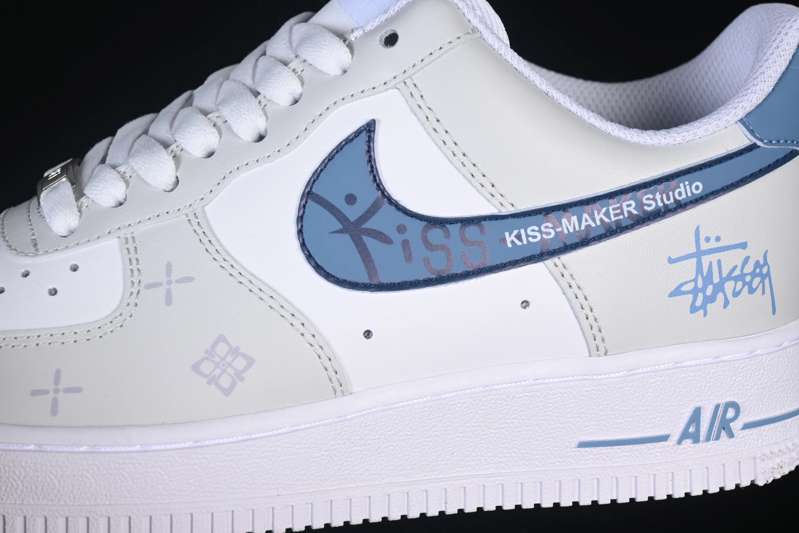All categories Nk Air Force 1 Air Force series Nk Air Force 1 Low Air Force low-top Nike Air Force 1'07 Low Two-dimensional theme Stussy co-branded Air Force 1 low-top casual sneakers ZH0316-137